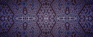 Preview wallpaper pattern, fractal, abstraction, purple