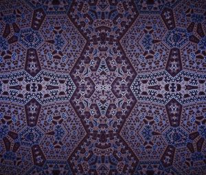 Preview wallpaper pattern, fractal, abstraction, purple