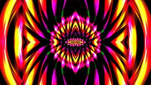 Preview wallpaper pattern, fractal, bright, background, kaleidoscope