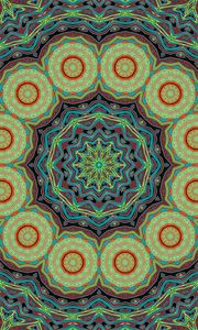 Preview wallpaper pattern, fractal, circles, background