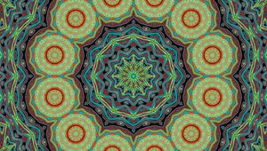 Preview wallpaper pattern, fractal, circles, background