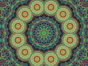 Preview wallpaper pattern, fractal, circles, background
