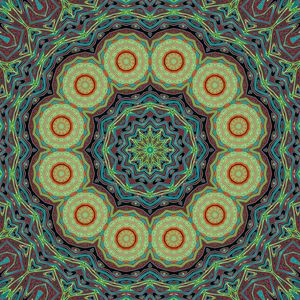 Preview wallpaper pattern, fractal, circles, background
