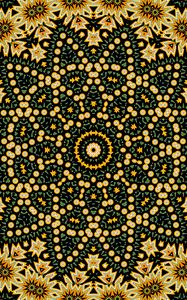 Preview wallpaper pattern, fractal, circles, mandala, abstraction