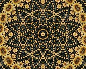 Preview wallpaper pattern, fractal, circles, mandala, abstraction