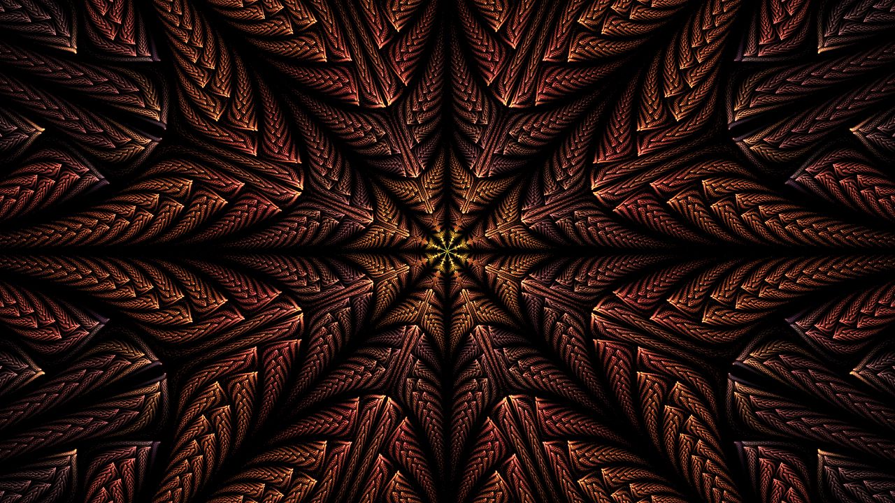 Wallpaper pattern, fractal, darkness, abstraction hd, picture, image