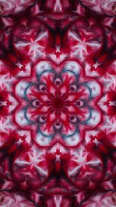 Preview wallpaper pattern, fractal, glare, abstraction, red
