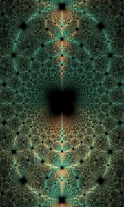 Preview wallpaper pattern, fractal, glow, background, abstraction