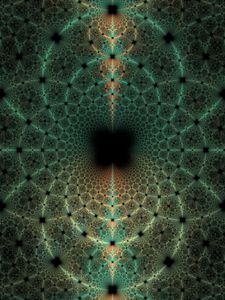 Preview wallpaper pattern, fractal, glow, background, abstraction