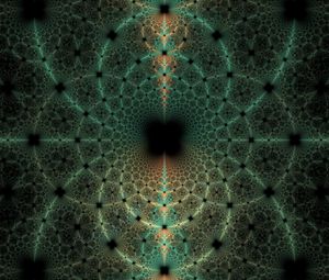 Preview wallpaper pattern, fractal, glow, background, abstraction