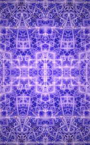 Preview wallpaper pattern, fractal, glow, abstraction, purple