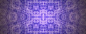 Preview wallpaper pattern, fractal, glow, abstraction, purple