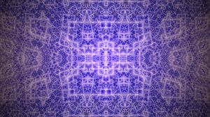 Preview wallpaper pattern, fractal, glow, abstraction, purple