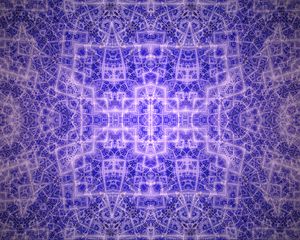 Preview wallpaper pattern, fractal, glow, abstraction, purple