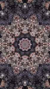 Preview wallpaper pattern, fractal, grey, abstraction