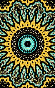 Preview wallpaper pattern, fractal, kaleidoscope, shapes, abstraction