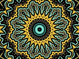 Preview wallpaper pattern, fractal, kaleidoscope, shapes, abstraction