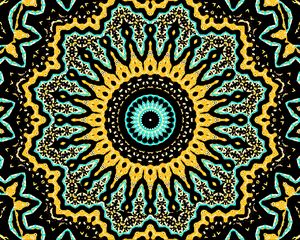 Preview wallpaper pattern, fractal, kaleidoscope, shapes, abstraction
