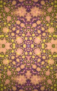 Preview wallpaper pattern, fractal, kaleidoscope, bright, colorful