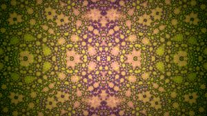 Preview wallpaper pattern, fractal, kaleidoscope, bright, colorful