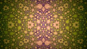Preview wallpaper pattern, fractal, kaleidoscope, bright, colorful