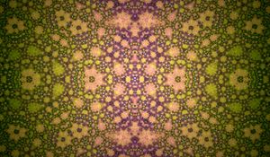 Preview wallpaper pattern, fractal, kaleidoscope, bright, colorful