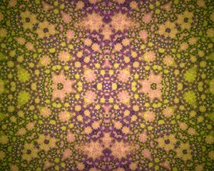 Preview wallpaper pattern, fractal, kaleidoscope, bright, colorful