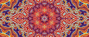 Preview wallpaper pattern, fractal, kaleidoscope, shapes, abstraction, background