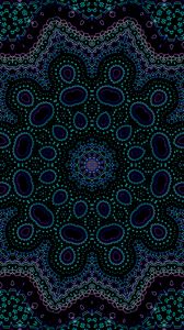 Preview wallpaper pattern, fractal, lines, shapes, dark