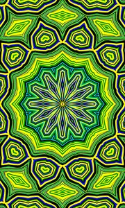 Preview wallpaper pattern, fractal, lines, green, bright