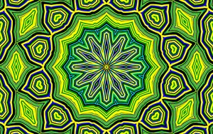 Preview wallpaper pattern, fractal, lines, green, bright
