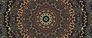 Preview wallpaper pattern, fractal, multicolored, background, abstraction