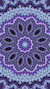 Preview wallpaper pattern, fractal, purple, background