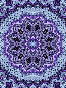 Preview wallpaper pattern, fractal, purple, background