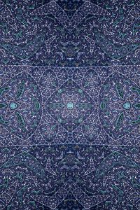 Preview wallpaper pattern, fractal, shapes, abstraction, blue