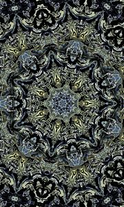 Preview wallpaper pattern, fractal, shapes, kaleidoscope, abstraction