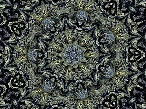 Preview wallpaper pattern, fractal, shapes, kaleidoscope, abstraction