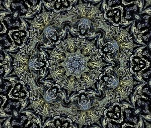 Preview wallpaper pattern, fractal, shapes, kaleidoscope, abstraction