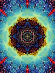 Preview wallpaper pattern, fractal, shapes, background