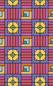 Preview wallpaper pattern, geometric, colorful, lines, shapes