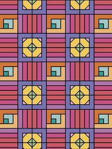 Preview wallpaper pattern, geometric, colorful, lines, shapes