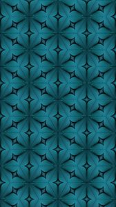 Preview wallpaper pattern, geometric, turquoise, symmetry, lines
