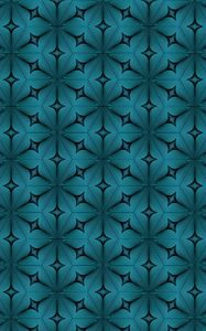 Preview wallpaper pattern, geometric, turquoise, symmetry, lines