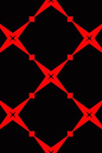 Preview wallpaper pattern, grid, red, symmetry, abstraction