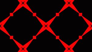 Preview wallpaper pattern, grid, red, symmetry, abstraction