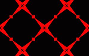 Preview wallpaper pattern, grid, red, symmetry, abstraction