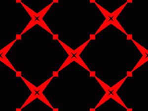 Preview wallpaper pattern, grid, red, symmetry, abstraction