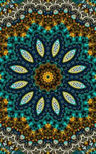 Preview wallpaper pattern, kaleidoscope, fractal, abstraction