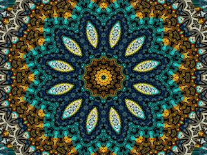 Preview wallpaper pattern, kaleidoscope, fractal, abstraction