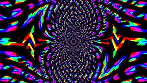 Preview wallpaper pattern, kaleidoscope, fractal, abstraction, bright